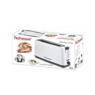 Torradeira Techwood Tgp-402 Prata 900w Comprida 1 Ranhura