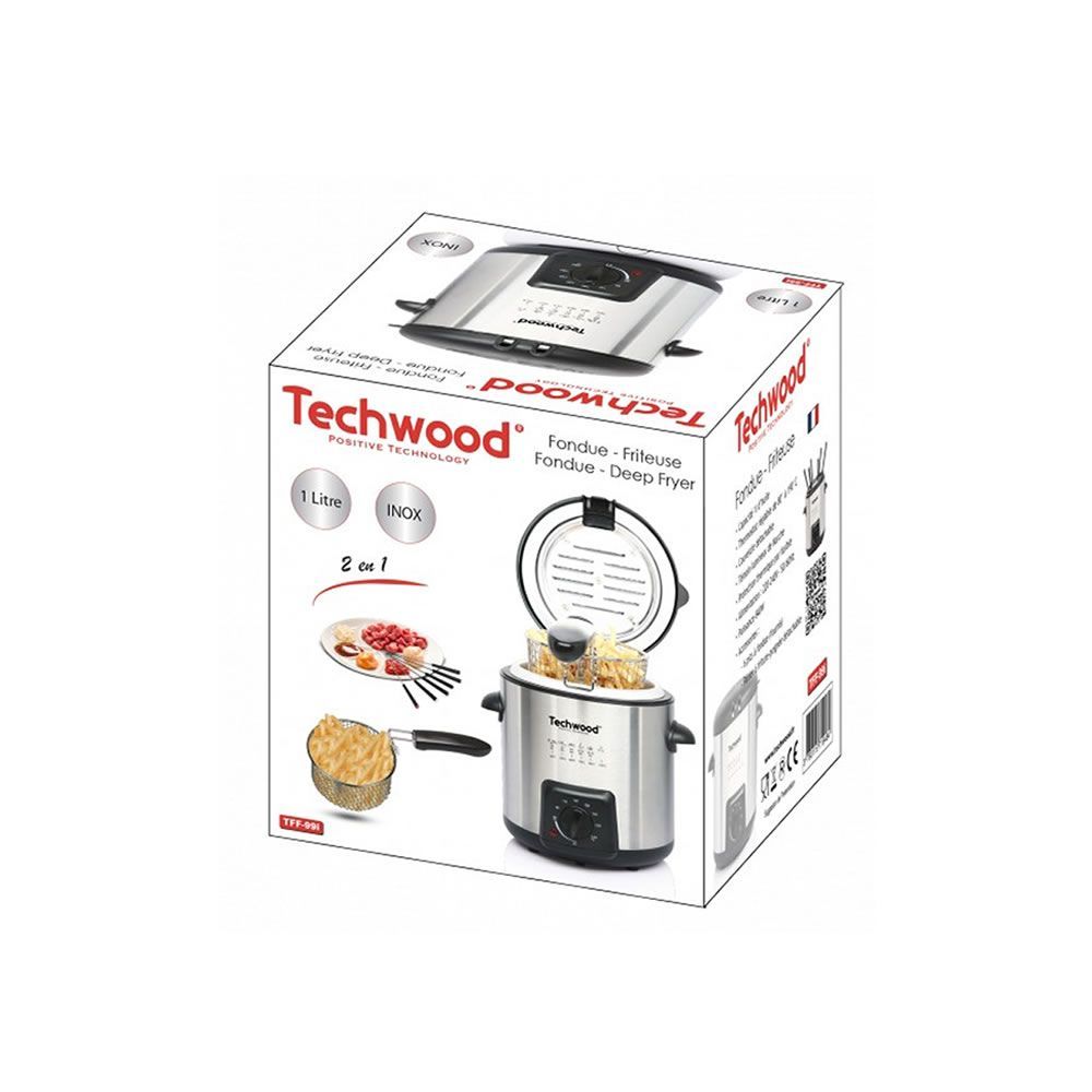 Fondue/Fritadeira Techwood Tff-99i Prata 1l 840w