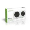 Fogão Elétrico Nedis Kaep250ewt2 Branco 2500w 2 Placas 15.5cm E 18.5cm