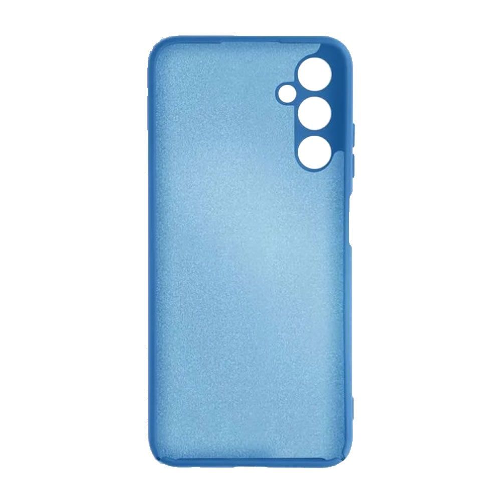 Capa Silicone Samsung Galaxy A05s Azul Com Protetor De Câmera