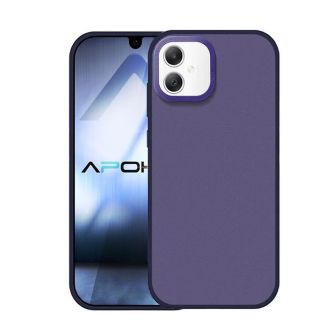 Samsung Galaxy A05 Matte Purple Bumper Silicone TPU Case