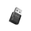 Adaptador Borofone BV18 Preto USB-A Para USB-C 3A 5V