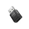 Adaptador Borofone BV18 Preto USB-A Para USB-C 3A 5V