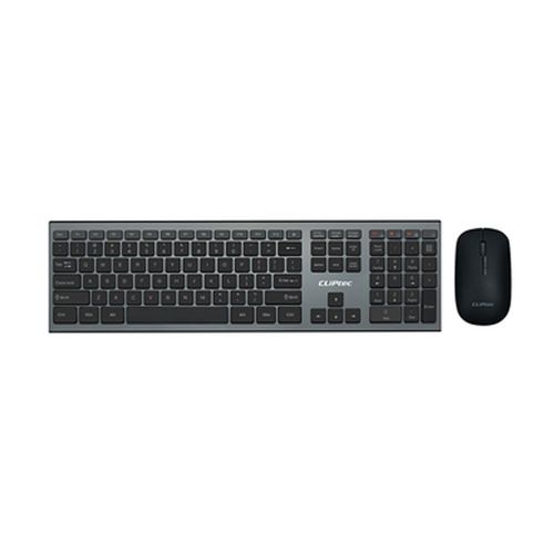 CLIPtec RZK350 SlimLine Air Black Wireless Keyboard With 1200DPI Mouse