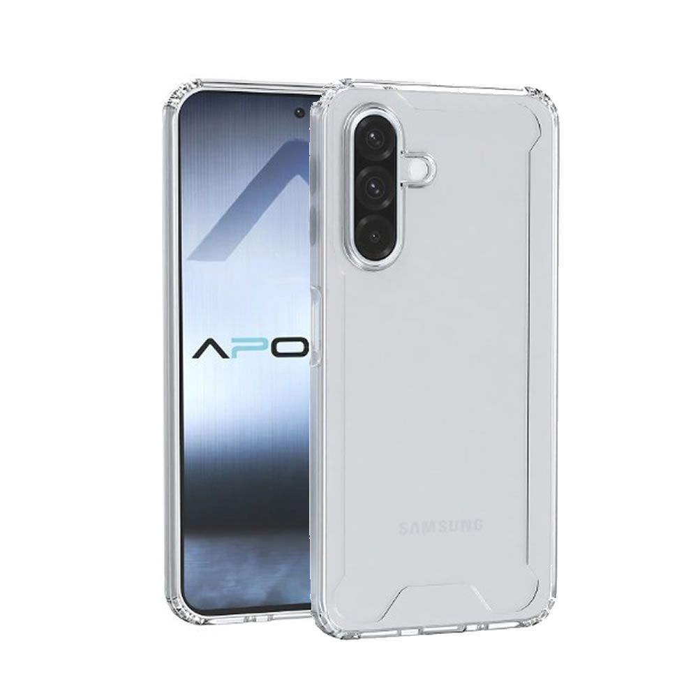 Capa Silicone Dura Anti-Choque Samsung Galaxy A17 Transparente