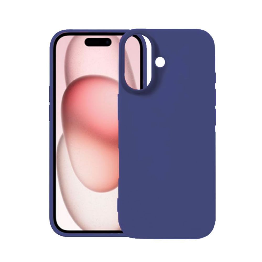 Apple Iphone 17 Dark Blue Silicone Case