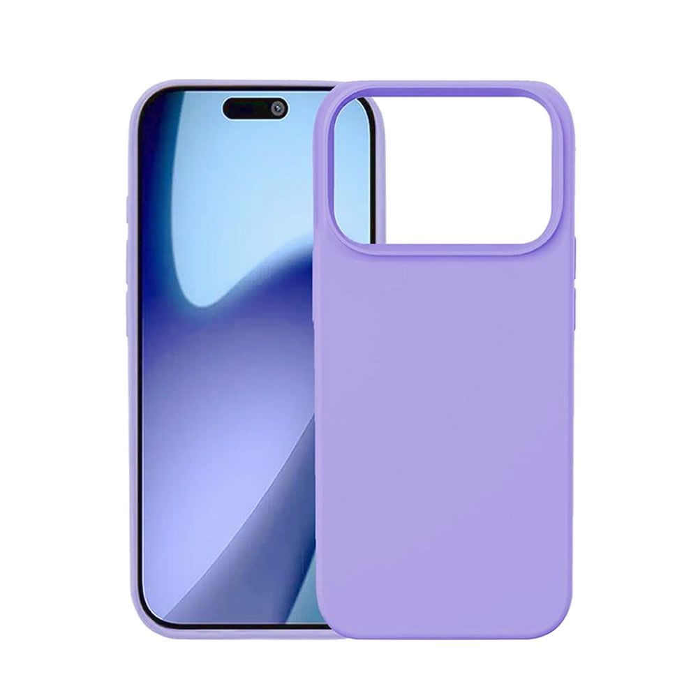 Capa Silicone Apple Iphone 17 Pro Lilás