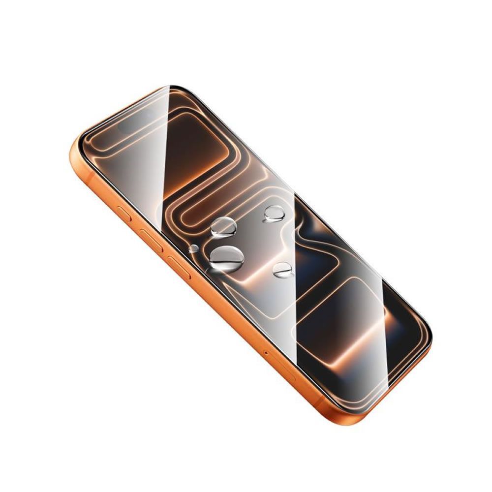 Pelicula De Vidro 5D Completa Apple Iphone 17 Pro 6.3" Preto