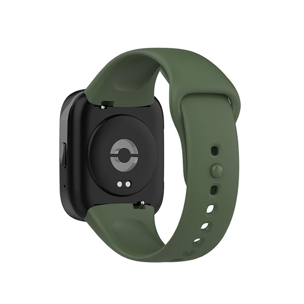 Pulseira Silicone Redmi Watch 3 Active/Watch 3 Lite Verde Escuro