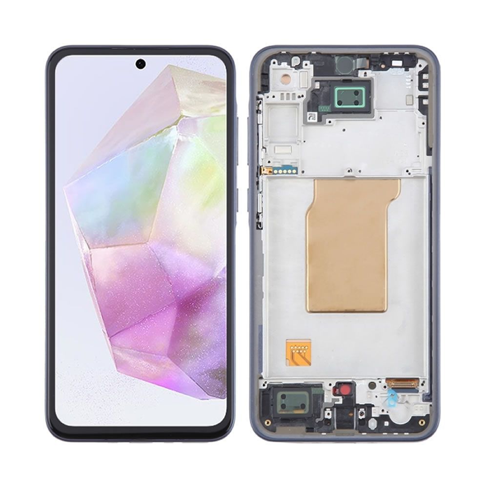 Touch+Display Com Frame Samsung Galaxy A35 5G/A356 6.6" Preto Incell