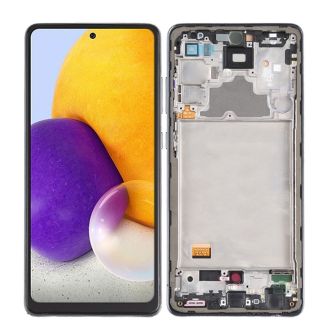 Samsung Galaxy A72 4g/5g 6.7" Black Incell Touch+Display With Frame