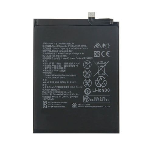 Huawei Mate 20 Pro/P30 Pro/HB486486ECW 4100mAh 3.82V 15.66Wh Battery