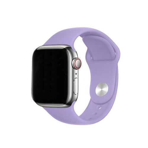 Pulseira Silicone Apple Watch 42mm/44mm/45mm/49mm Lilás