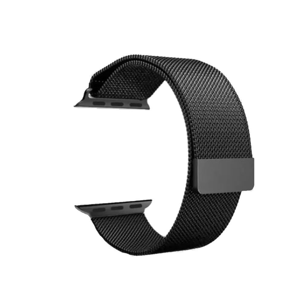 Pulseira Watch 42mm/44mm/45mm/49mm Preto Aço Inoxidavél