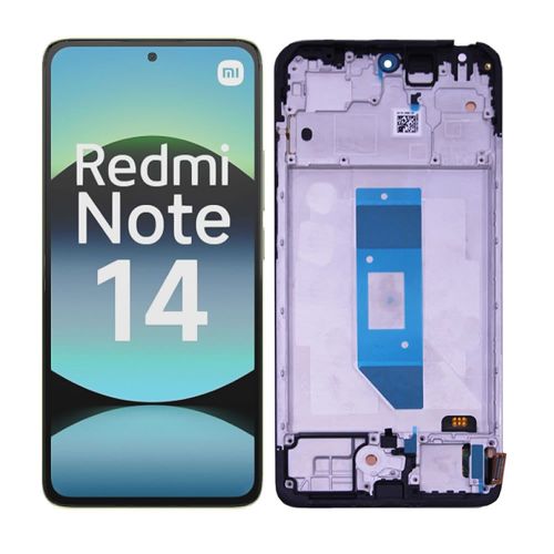 Xiaomi Redmi Note 14 4g 6.67" TFT Black Touch+Display With Frame