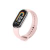 Mi Band 8 Pink Silicone Bracelet
