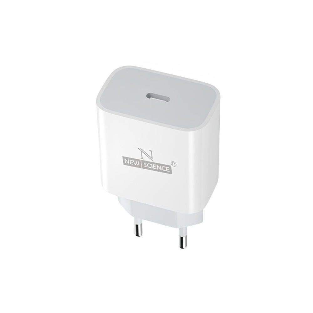 Adaptador USB New Science SLD-T11 Branco 20W USB-C