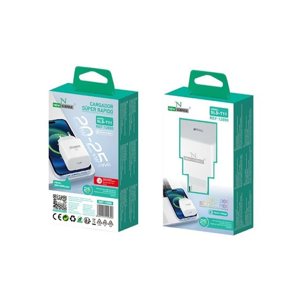 New Science SLD-T11 White 20W USB-C Adapter