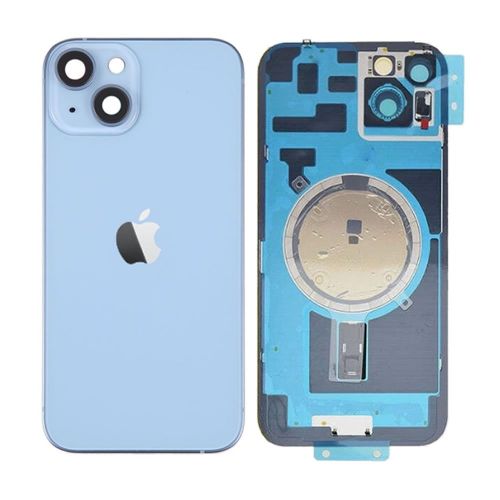 Apple Iphone 14 Blue Back Cover With Camera Lens