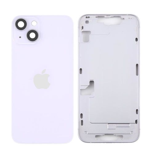Apple Iphone 14 Plus Purple Back Cover With Frame