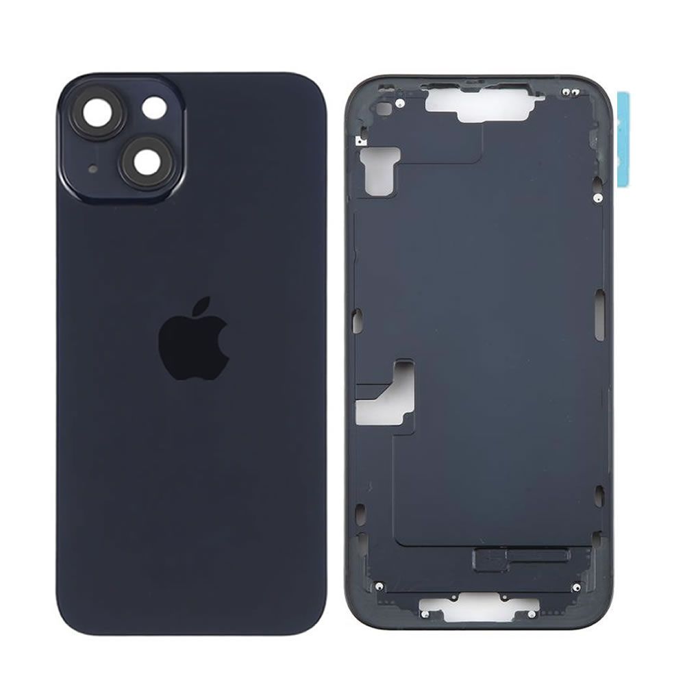 Tampa Traseira Apple Iphone 14 Plus Preto Com Frame