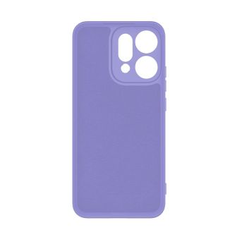 Capa Silicone Gel Oppo Reno14 Lilás Com Protetor De Câmera