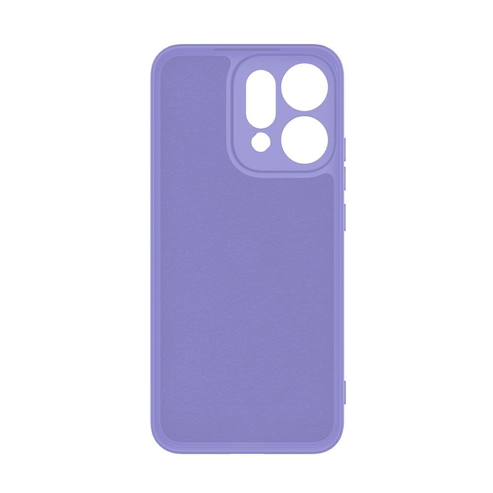 Oppo Reno14 Lilac Silicone Gel Case With Camera Protector