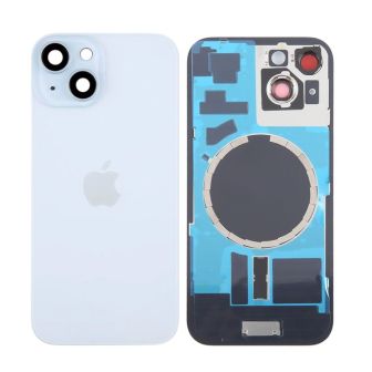 Apple Iphone 15 Blue Back Cover With Camera Lens