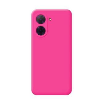Capa Silicone Gel Xiaomi Redmi A5 Rosa Choque Com Protetor De Câmera