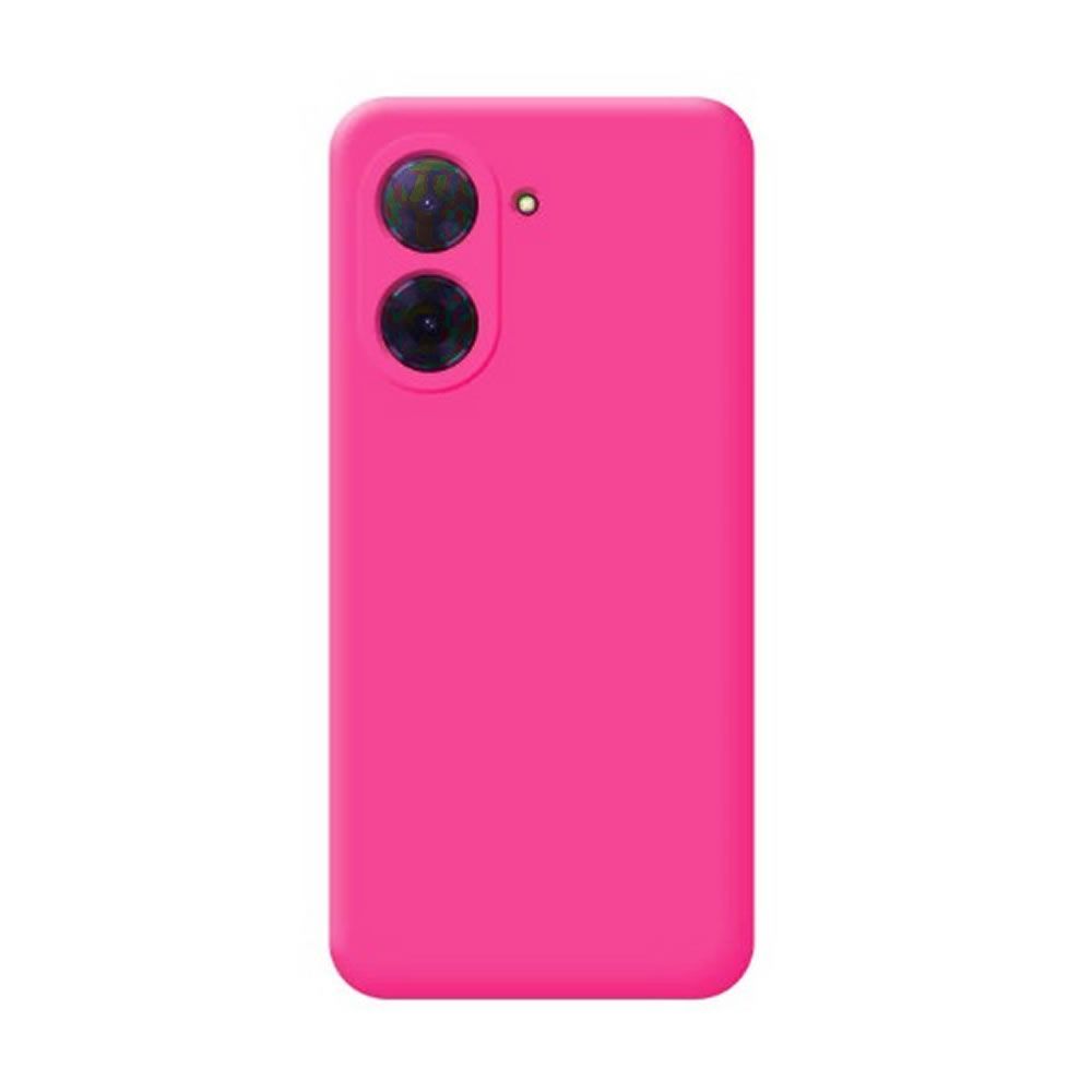 Xiaomi Redmi A5 Pink Silicone Gel Case With Camera Protector