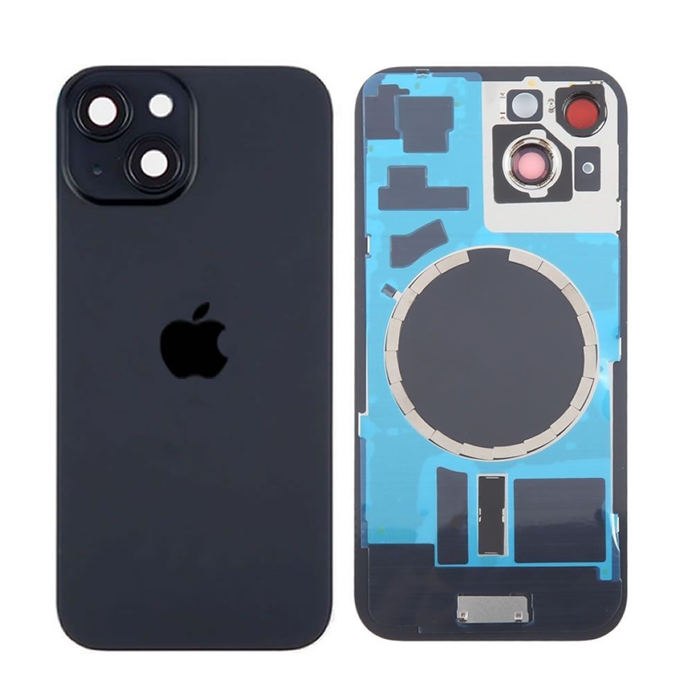 Apple Iphone 15 Black Back Cover With Camera Lens