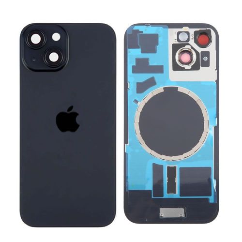 Apple Iphone 15 Black Back Cover With Camera Lens