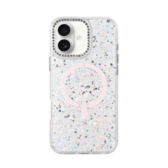 Apple iPhone 17 Glitter MagSafe Hard Silicone Case