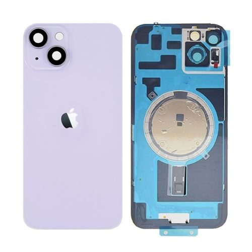 Apple Iphone 14 Purple Back Cover With Camera Lens