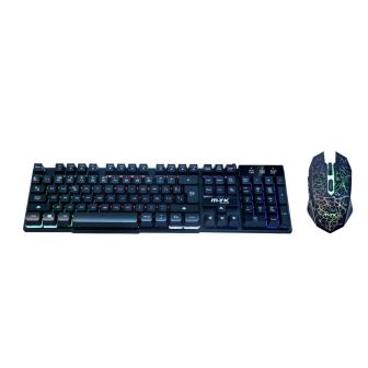 Teclado E Rato Gaming MTK K3423 Preto Mecânico Com Luz LED