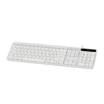 Teclado MTK TG7278 Branco 105 Teclas 1.5m (Português)