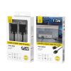 One Plus AU210 Black VGA(m) to VGA(m) Cable 1.5m (15pin)