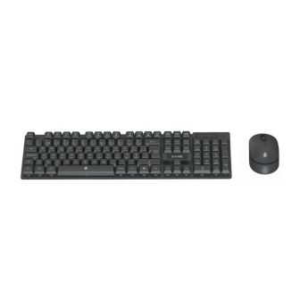 One Plus NG6077 Black 105-Key Wireless Keyboard And Mouse (Portuguese)