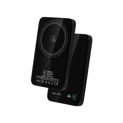 Power Bank Blavec Bj04 Preto 5000mAh 22.5w Wireless Magnético
