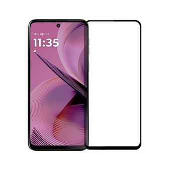 Motorola Moto G55 6.49" Black 5D Full Screen Glass Protector