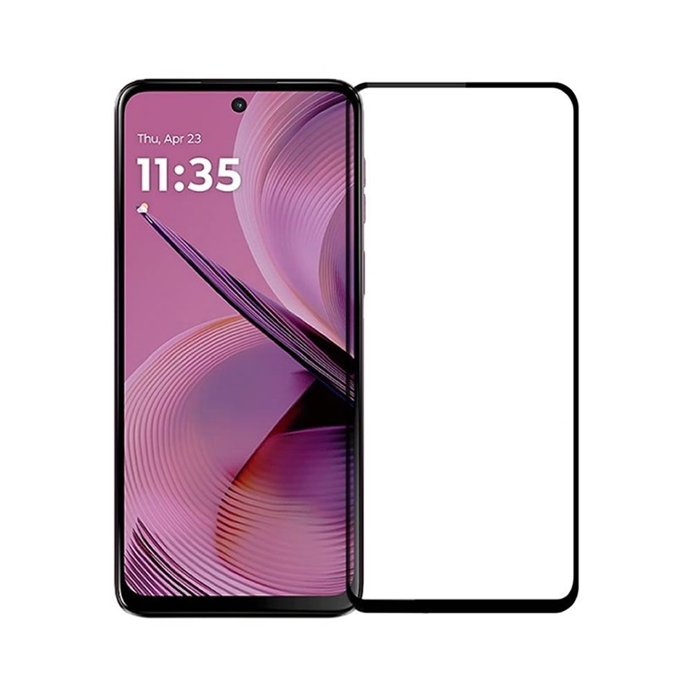 Motorola Moto G55 6.49" Black 5D Full Screen Glass Protector