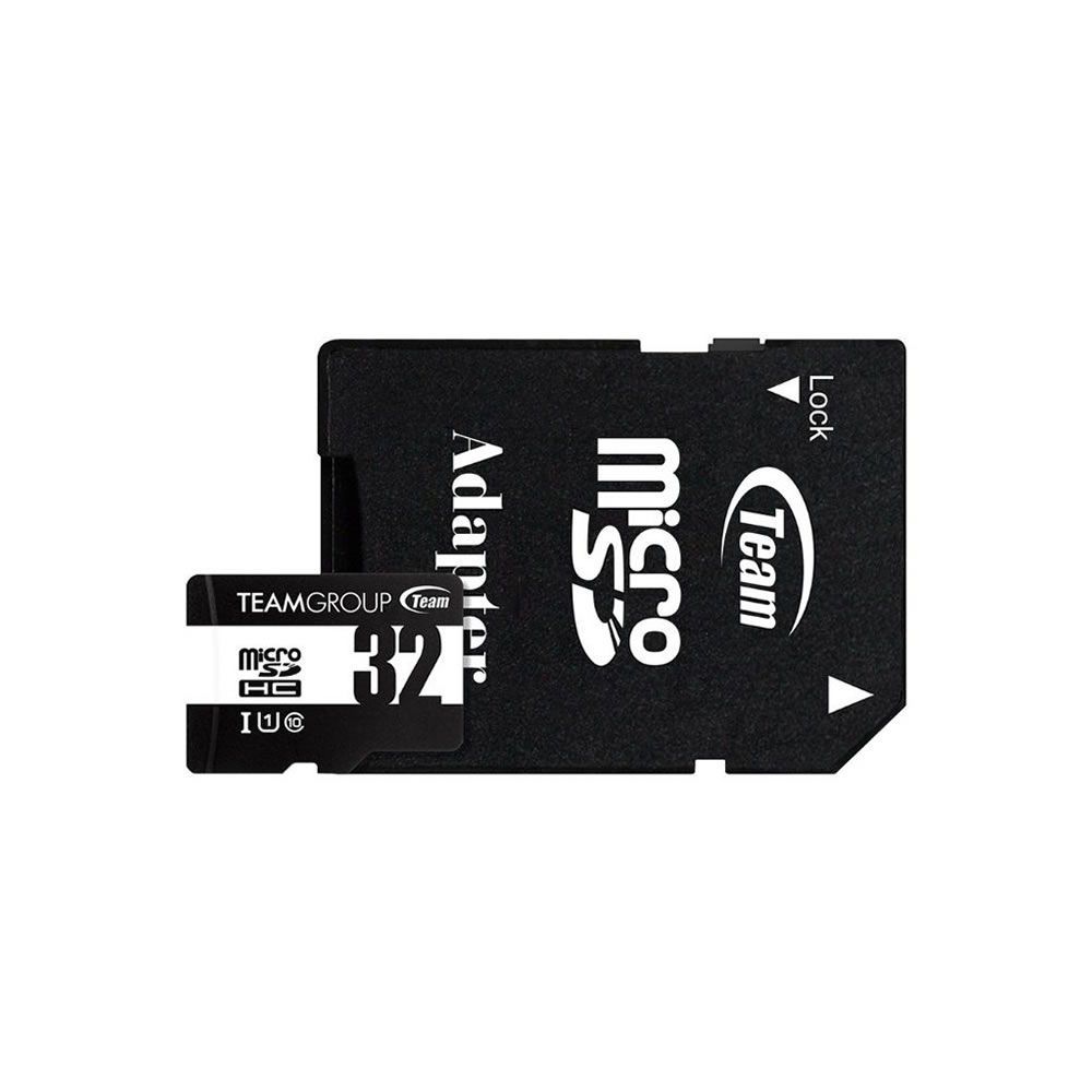Team Group 32GB Class 10 Micro SD Memory Card With Adapter