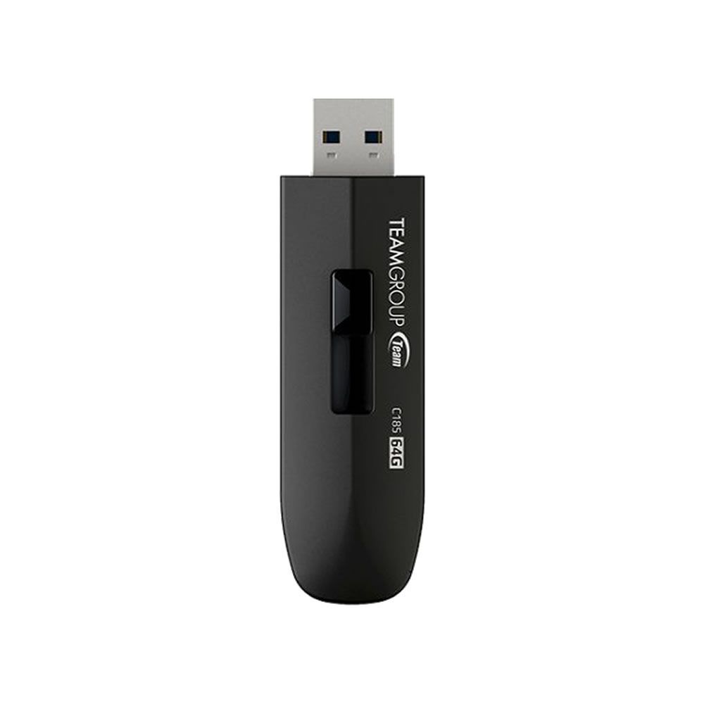Pendrive Team Group 64gb Preto Usb 2.0 C185