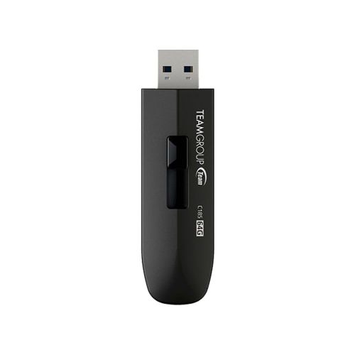 Team Group 64gb Black Pendrive USB 2.0 C185