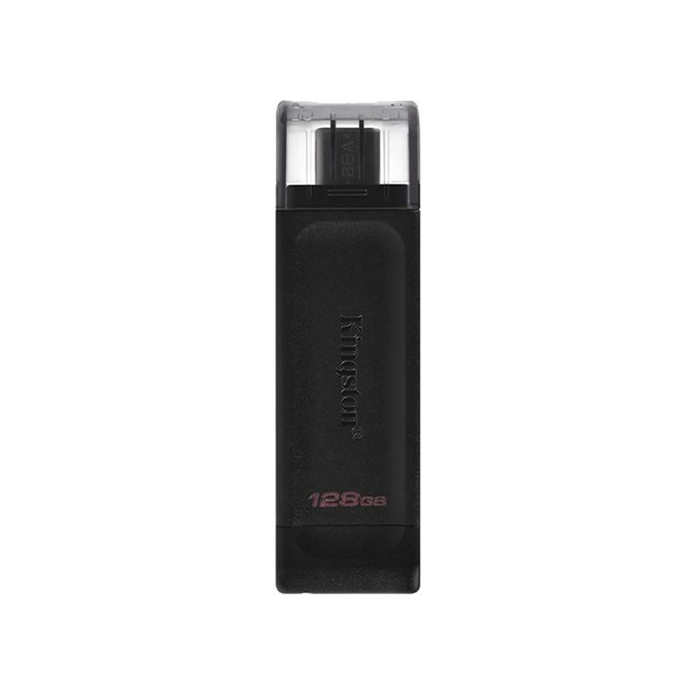 Kingston 128GB Black Pendrive Data Traveler 70 3.2 USB-C