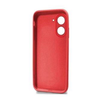 Xiaomi Redmi A5 Red Silicone Case With Camera Protector