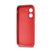 Capa Silicone Xiaomi Redmi A5 Vermelho Com Protetor De Câmera