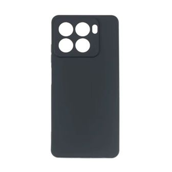 Capa Silicone ZTE Blade A56 Preto Com Protetor De Câmera