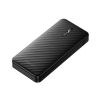 Borofone BJ84 Black 10000mAh Power Bank With Cable USB-A/USB-C/Micro USB And Lightning