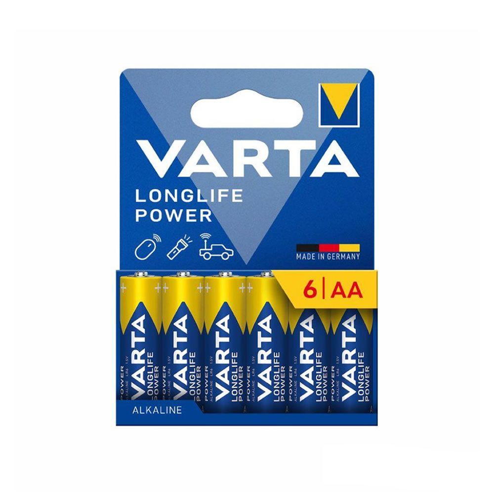 Varta LR6 AA MN1500 1.5V Batteries (6UN)